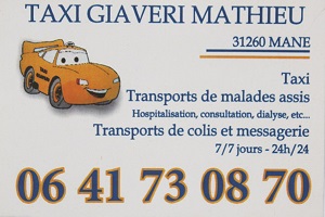 Taxi Giaveri Mathieu - 31260, Mane